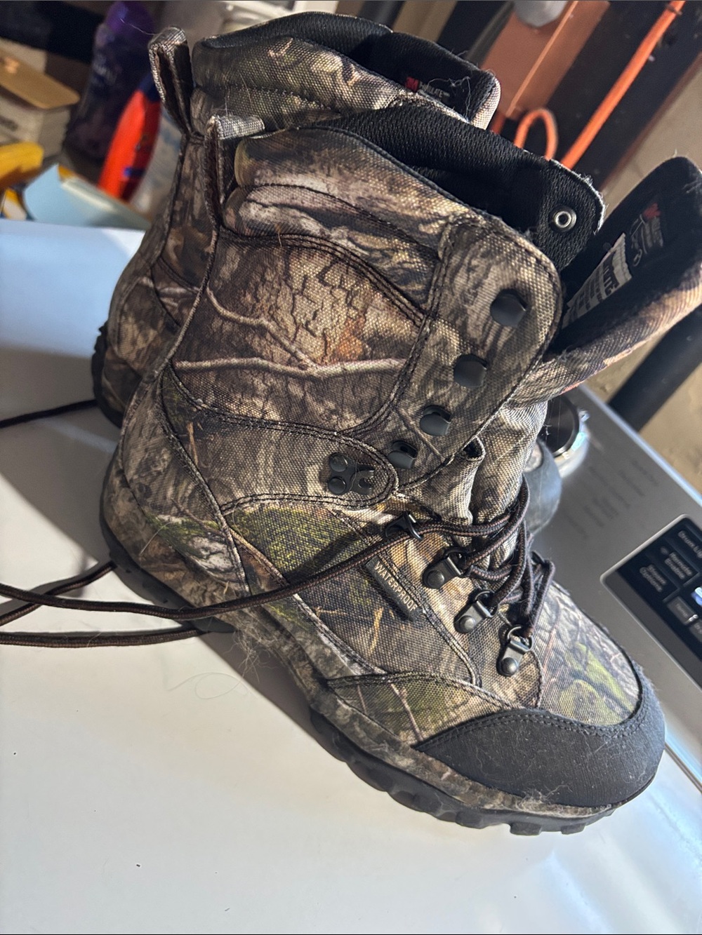 Men’s Camo Hiking Boots - Realtree-Style